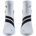 thumbnail image 2 of ZaTech Plantar Fasciitis Sock, Compression Socks (White/Black, Large), 2 of 2