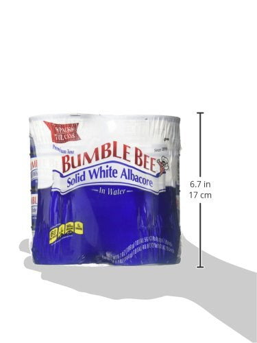 Bumble Bee Solid White Albacore Tuna in Water, 7 oz, 8 Cans