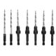 thumbnail image 5 of Wood Countersink Drill Bit Set Inch Tapered Adjustable 1/4 Hex Shank with Collar Wrench 11/64, 5 of 5