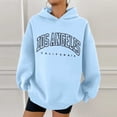 thumbnail image 2 of WILLBEST Sweat à Capuche pour Femmes, Imprimés Mignons, Pull Léger, Hauts à Capuche Imprimés, Sweat à Capuche avec Boutons, 2 of 5