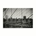 thumbnail image 2 of Gango Home Decor Brooklyn Bridge VI by Erin Berzel (Printed on Paper); One 36x24in Fine Art Paper Giclee Print, 2 of 4