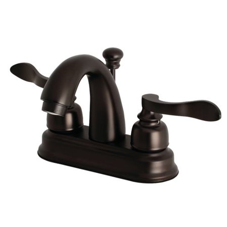 Kingston Brass NuWave French Centerset Bathroom Faucet with Drain