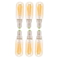 thumbnail image 2 of Bombillas de tubo de ensayo largas, luz cálida, bombilla decorativa LED Vintage, soporte E14 de 220-240V, 4W, 2 uds., 2 of 8