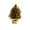 B, variant on SugarBloom Christmas Mini Tabletop Decor - 5.11In Artificial Pine Arrangement with Red Berries, Pinecones & Burlap Wrapping, Festive Desktop Ornament for Holiday Decor,C