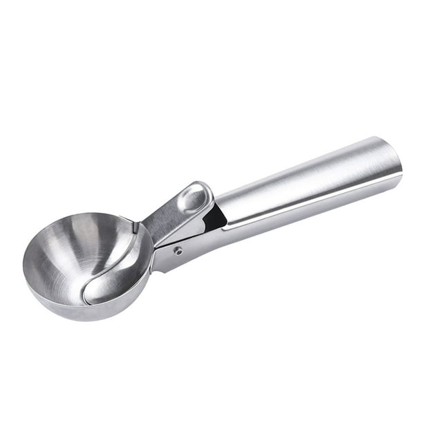 Cuchara para Helado, Cuchara para porciones de Galletas de Acero inoxidable, Cuchara para Helado, Masa para Galletas, Sorbete de Almendras
