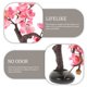 thumbnail image 3 of ADDHAT Flor Decorativa Artificial De Ciruelo Rosa Para Y De Restaurante, 3 of 6
