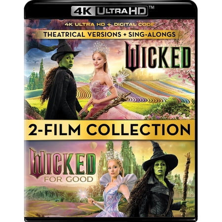 Wicked 2-Movie Collection (4K Ultra HD + Digital Copy) Universal, Musical