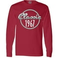 thumbnail image 3 of Inktastic Classic 1967 Birth Year Long Sleeve T-Shirt, 3 of 5