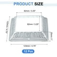 thumbnail image 2 of 12Pack Post Base Cover, 4.75x4.75 Metal One-Piece Post Skirt Porch Column Wrap(3.25x3.25), 2 of 6