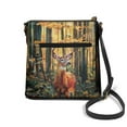 thumbnail image 2 of Kuiaobaty Deer Forest Print Crossbody Bag for Women Trendy, Multi Pockets Vegan Leather Shoulder Handbag Crossbody, Sturdy Waterproof Hobo Purse with Adjustable Strap for Travel, 2 of 7