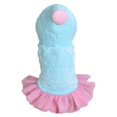 thumbnail image 1 of Ropa de disfraz para mascota Colco abrigo con capucha de encaje azul m, 1 of 8