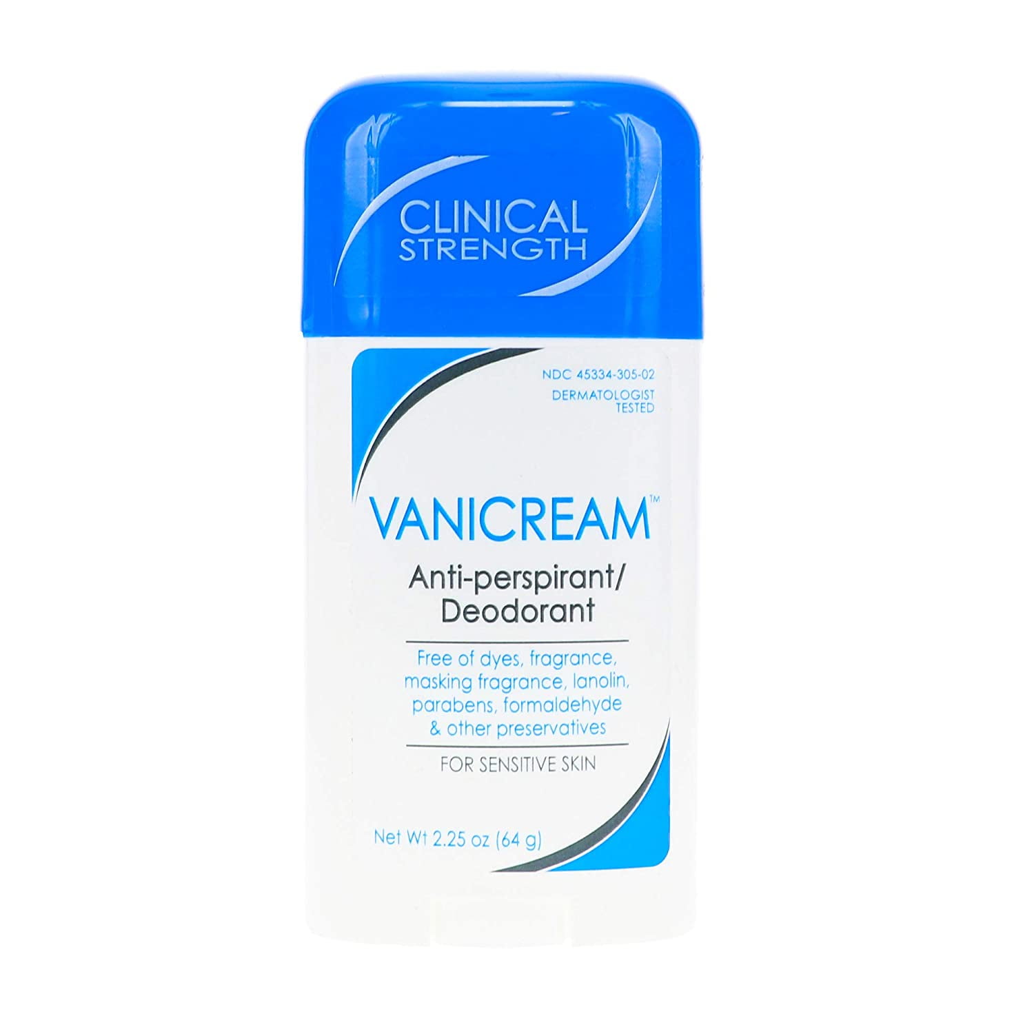 Vanicream Antiperspirant Deodorant Clinical Strength For Sensitive Skin