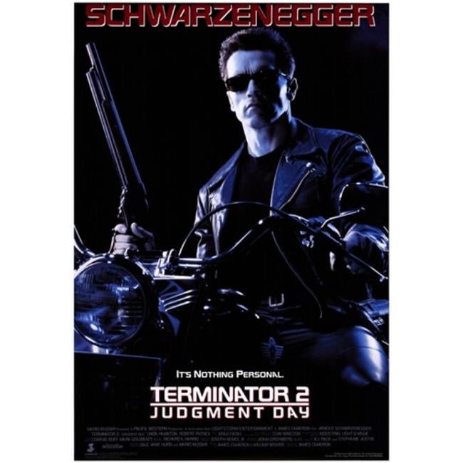 マ*コ様 Terminator 2 Original Movie Poster Pop Culture Graphics MOV196019 Terminator 2 Judgment Day Movie
