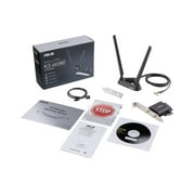 ASUS AX3000 (PCE-AX58BT) Next-Gen WiFi 6 Dual Band PCIe Wireless Adapter with Bluetooth 5.0 - OFDMA, 2x2 MU-MIMO and WPA3 Security