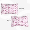 thumbnail image 2 of Honeii Breast Cancer Awareness4 Decorative Throw Pillow Case - Elevate Your Couch, Sofa, or Bed with Stylish Home Decor, Perfect Gift Idea-20"x30", 2 of 6