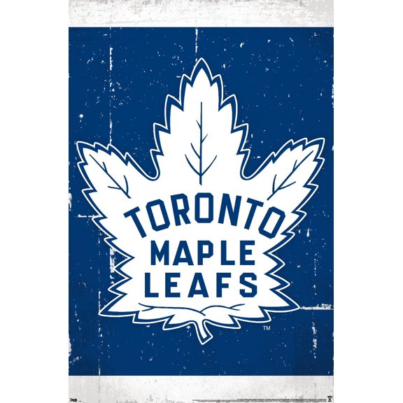 NHL Toronto Maple Leafs - Retro Logo 16 Wall Poster, 22.375" x 34"