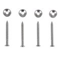 thumbnail image 1 of Set of 4 Guitar Bass Neck Joint Ferrule Bushing w/ Matching Screw, 1 of 5