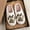 Brown, variant on iTNHFP Dearfoam Slippers Women Fireside Couple Winter Cat Pattern Cartoon Large Size Warm Padded Slippers