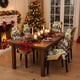 thumbnail image 5 of Oioii Christmas Chair Protector Cover Stretch Removable Washable Chair Seat Protector Cover Christmas Seat Slipcover for Home Hotel Dining Room Banquet Wedding Party, 5 of 6