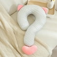 thumbnail image 6 of SPOORYYO Ice Silk Cool Feeling Question Mark Pillow, Office Nap Pillow and Car Neck Support with Cute Designs, 6 of 6