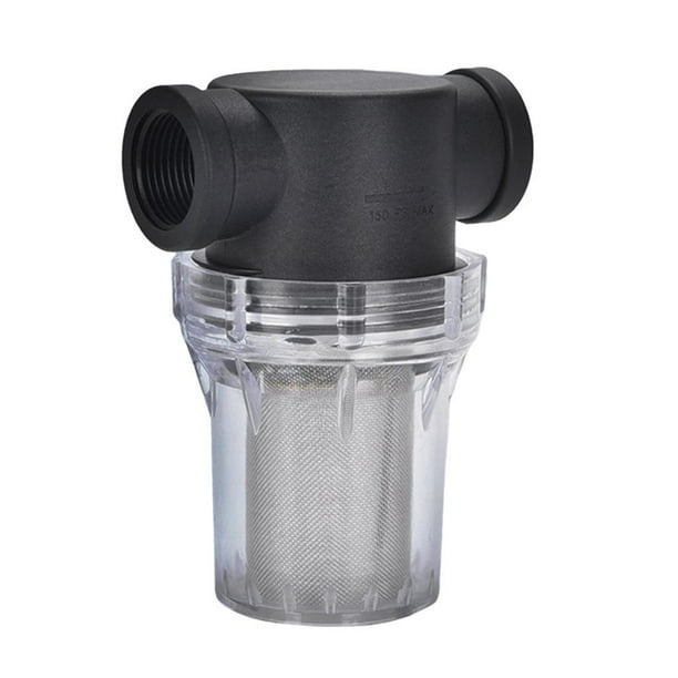 Garden Hose Filter 40 Mesh Screen Impurity Prefilter Inline Filter for