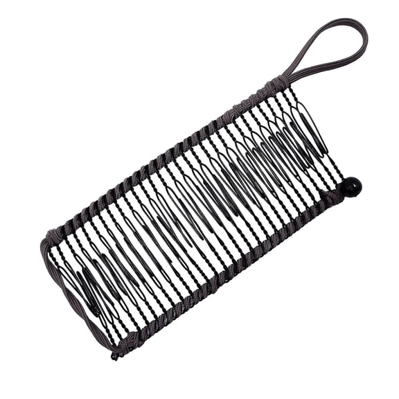 Qliuoazw Anti-Slip Hair Clip Banana Hair Clip Elastic Hair Accessory 30 Teeth Banana Comb Hair Clip For Thick Wavy Natural Curls