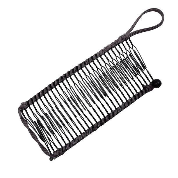 Diademas para mujer, diadema cuadrada, pinza antideslizante, pinza de plátano, accesorio elástico para el cabello, peine de plátano de 30 dientes, pinza para rizos gruesos, ondulados y naturales, riza