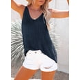thumbnail image 2 of HOTAPEI Tank Tops for Women Casual V Neck Knit Tank Top Summer Sleeveless Tops, 2 of 5