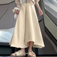 thumbnail image 6 of CQONEPT Womens Wide Leg Flowy Casual Pants Chiffon Comfortable Stretchy Pant Elastic Waist Breathable Fall Fashion Trousers, 6 of 6