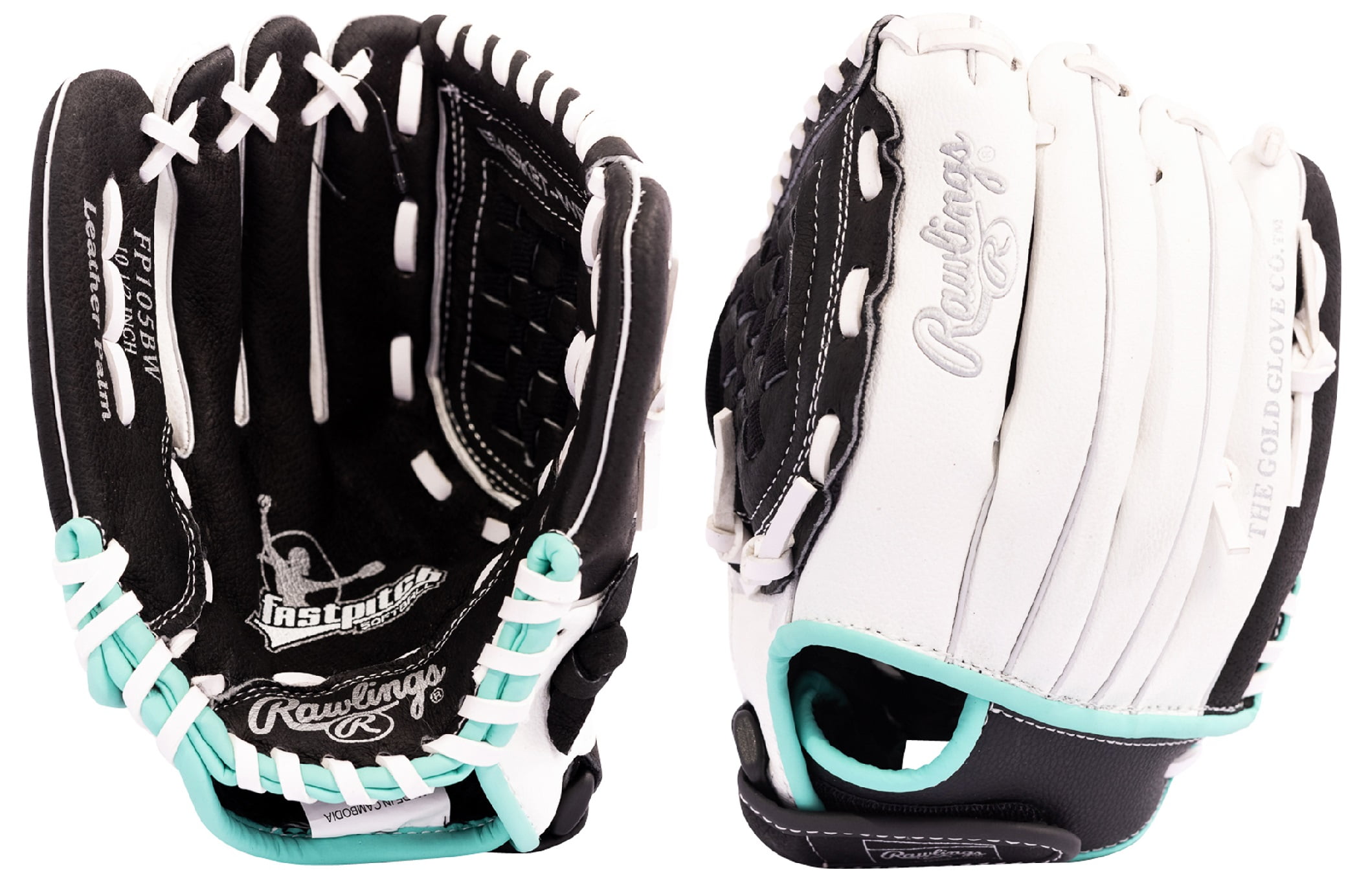 Details about   Rawlings SS14BR 14" Softball Glove RHT Right Hand Throw Leather Palm Zero Shock 