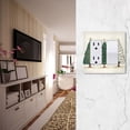 thumbnail image 5 of Yayeee Rocker Switch Wall Plate 1-Gang 4.6"x2.9" Home Decorative Outlet Cover, Hand Drawn Christmas Stars, 5 of 6