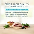 thumbnail image 3 of Blue Buffalo Basics Limited Ingredient Diet Duck and Potato Dry Dog Food for Adult Dogs, Grain-Free, 4 lb. Bag, 3 of 12