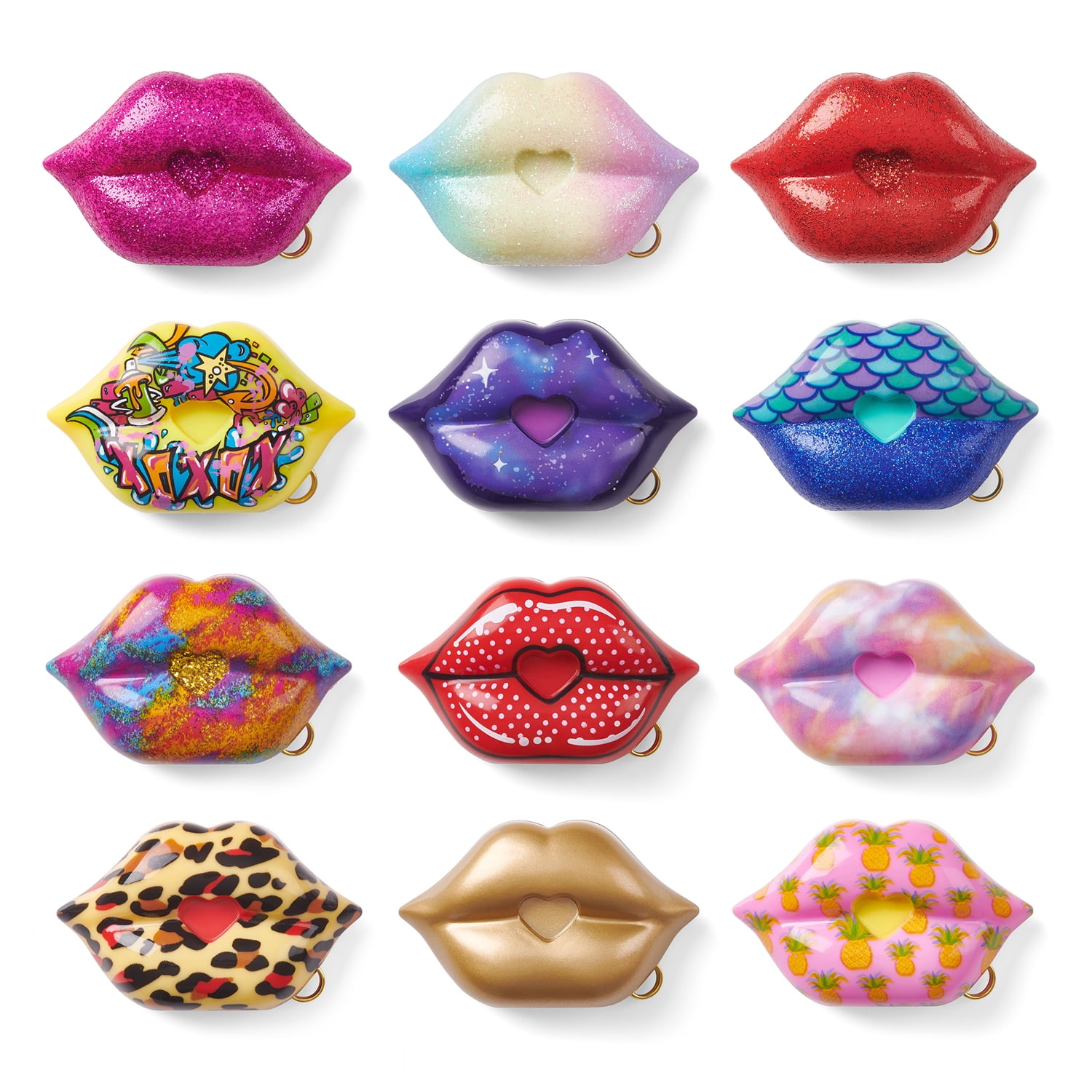 S.W.A.K. Interactive Kissable Key Chain – Tie-Dye Kiss - By WowWee