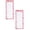 Pink, variant on 1 Pc Magnetic Notepad with Realistic Fruit Design Magnetic Note Pad for Fridge Refrigerator Note Pad Magnetic Shopping List Pad with Magnetic Back for Grocery List, 3.5x8.38 Inch, Pink