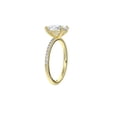 thumbnail image 4 of Cora Jewellery 2.72CT Oval Moissanite Enagagement Ring for Women, 18K Yellow Gold, 4 of 8