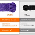 thumbnail image 4 of AOLEBA 10.5 mm Static Climbing Rope 10M(32ft) 20M(64ft) 30M(96ft) 50M(160ft) 70M(230ft) Outdoor Rock Climbing Rope, Escape Rope Ice Climbing Equipment Fire Rescue Parachute Rope, 4 of 6