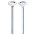 thumbnail image 1 of Uxcell Rouleaux de Porte de Garage en Nylon Lot de 2, Roues de Porte de Garage 1.8 Pouces Tige 7.48 Pouces, 6200zz pour Portes de Garage/portes à Rabat, Blanc, 1 of 6