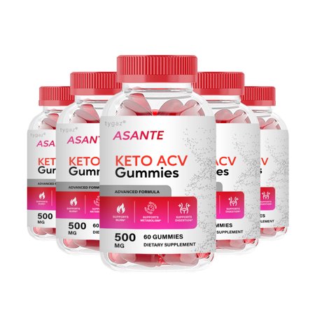 (5 Pack) Astante - Astante Apple Cider Vinegar Keto Gummies 
