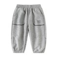 thumbnail image 3 of Bovxnpu Unisex Boys Sweatpants Comfortable Sweatpants for Kids Casual Trousers, 3 of 8