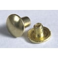 thumbnail image 2 of 20 Pack 1/4" Hilason Western Horse Saddle Tack Chicago Screw Brass Plated, 2 of 2