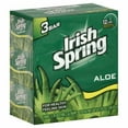 thumbnail image 2 of Irish Spring Aloe Bar Deodorant Soap, Healthy Feeling Skin, Unisex, 3 Ct, 2 of 10