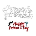 thumbnail image 2 of Happy Father's/Mother's Day Metal Cutting Dies DIY Decor Embossing, 2 of 8