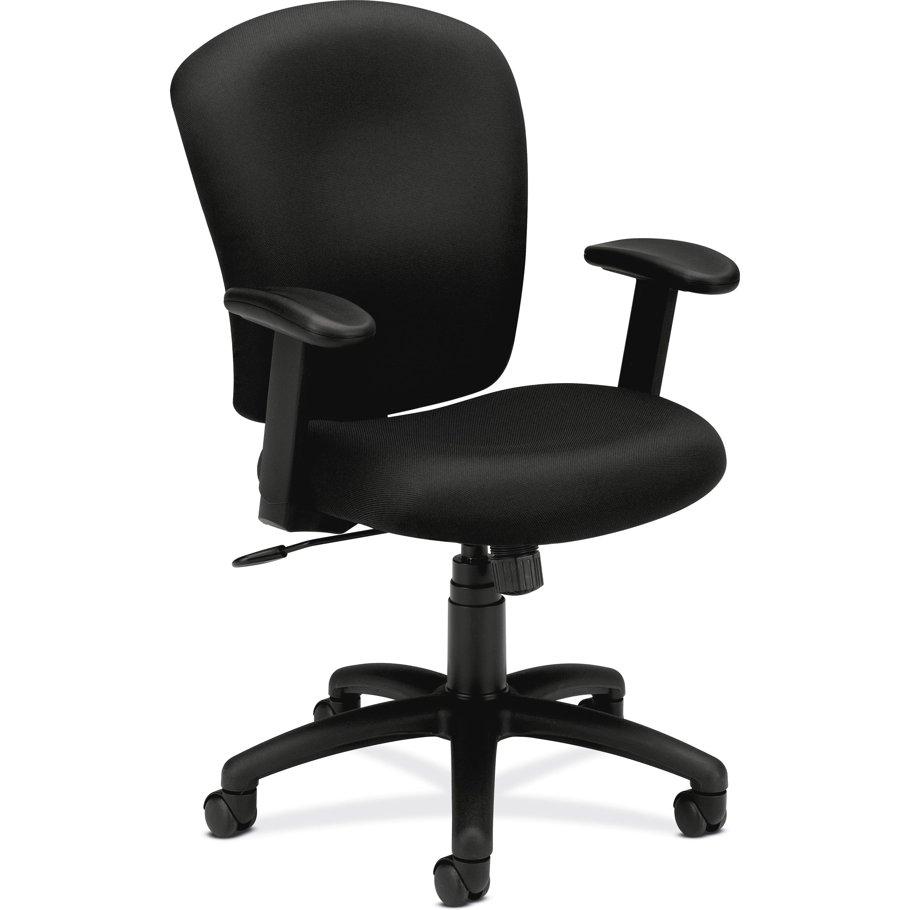 Hon Hvl220 Task Chair For Office Or Computer Desk Black Walmart Com