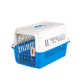 thumbnail image 1 of Jaula Transportadora Mascotas Rectangular Lab.G Azul Blanco, 1 of 5