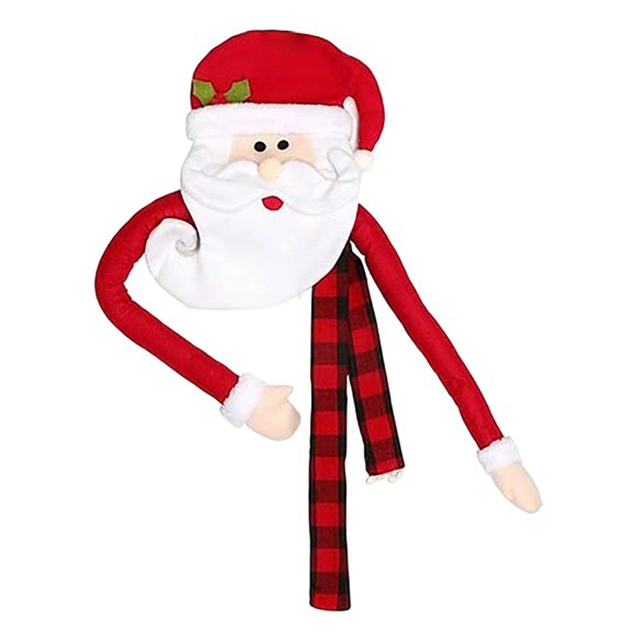TIELUTT Santa Topper For Festive Holiday Party Ornament with Hat and Divorce Party Decorations for Women Party Dresses for Teens Event Tables and Chairs Outdoor Event Tent Party Decorations Theme Bir