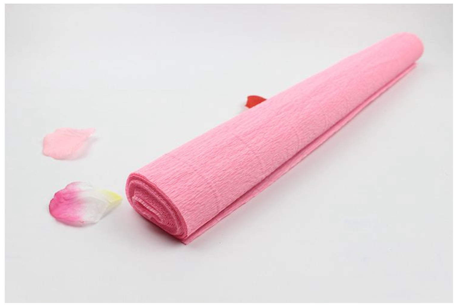 Leoie 50x250cm Crepe Paper Wrapping Florist Craft Streamers Party Birthday Decor Flower Wrapping