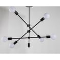 thumbnail image 4 of Bethel International Chandelier Matte Black Metal, 4 of 4