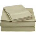 thumbnail image 3 of 3000 Thread Count Embroidered Microfiber Deep Pocket Sheets & Pillowcases Set by Impressions, Queen, 3 of 4