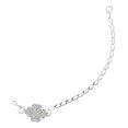 thumbnail image 4 of JOYARIS Pulsera Flor Trébol Corazones Amor Amistad Regalo Plata 925 Talla Largo/Ancho: 17.5 cm x 2 mm PT-0000401, 4 of 4