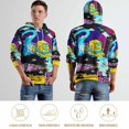 thumbnail image 7 of Geometry Dash Hoodie 3D Print Pullover Hooded Long Sleeve Sweatshirts Tops Blouse with Pocket for Mens Womens, 7 of 7